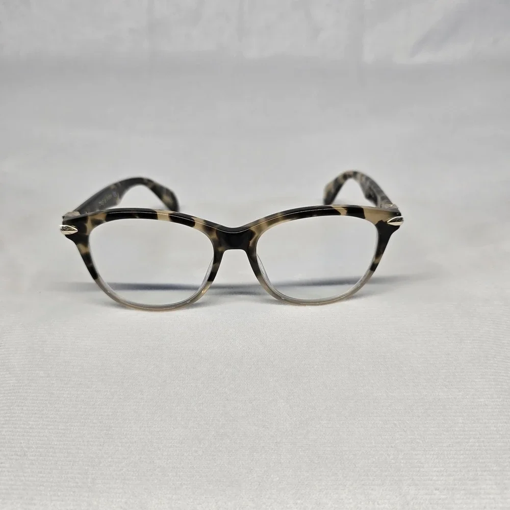 Rag‎ & Bone RNB3014 Havana eyeglass Frames tortoiseshell Women
